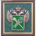 Плакетка с эмблемой ФТС РФ