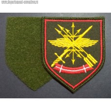 Нарукавный знак военнослужащих ЦУС РВСН для офисной формы (с липучкой)