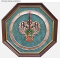 Настенные часы с эмблемой Прокуратуры России