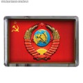 Магнит рельефный "Флаг и Герб СССР"